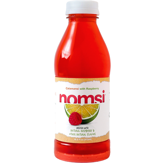 Nomsi® Calamansi Juice Drink with Raspberry, 12 Pack, 16.0 Ounce Bottles