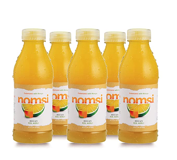Nomsi® Calamansi Juice Drink with Mango, 12 Pack, 16.0 Ounce Bottles