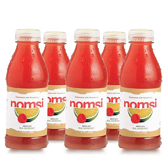 Nomsi® Calamansi Juice Drink with Raspberry, 12 Pack, 16.0 Ounce Bottles